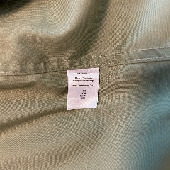 Coldwater Creek Womens 18 No iron Shirt/blouse - Picture 8 of 9